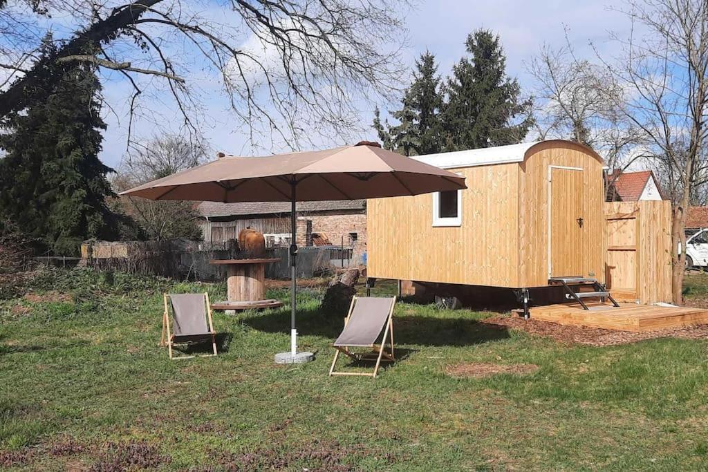 Zirkuswagen Glamping Fuer 2 Mit Veranda Kueche Netflix Parken Und Hofladen Steinhofel Zewnętrze zdjęcie